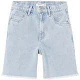 name it - Jeans-Shorts NKFBELLA WIDE 5216-HX F in light blue denim, Gr.140,