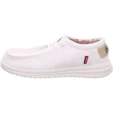 Laufsteg München Schnürhalbschuhe,white fine ca für Damen, weiß, Größe 38 EU