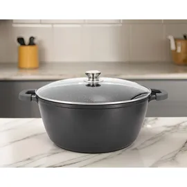 Cheffinger Kochtopf Ø 28 Aluguss Induktion Biko