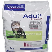 Virbac Hpm Adult Kastrierte/sterilisierte Katzenfutter Lachs 3kg - Multicolor - 3kg