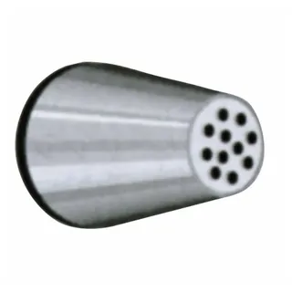 Staedter Staedtler Spaghettitülle10 mm, Edelstahl, Silber, 10 mm