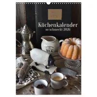 Calvendo Küchenkalender - so schmeckt 2026 (Wandkalender 2026 DIN