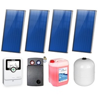 Sunex Flachkollektor-Set 3 4x AMP 2.0 8,04 m2 Solarset