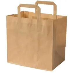 COVR Braune Kraftpapier-Taschen 26x17x27 (250 Stück)