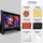 eSmart PUBLIC AIR 16 Aufblasbare Outdoor Leinwand 302 x 168 cm (135") 16:9 Beamer & Kino Leinwand mit Luftgebläse | Front- | Rückprojektion