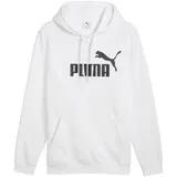 Puma Essentials No. 1 Logo Fleece Hoodie Herren 02 white XL
