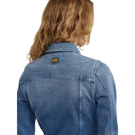 G-Star Pitched Hem Shirtkleid Blau M