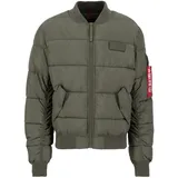 Alpha Industries Ma-1 Puffer Bomberjacke Green S