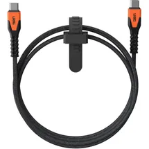 Urban Armor Gear USB-C auf USB-C 15 m Schwarz/Orange