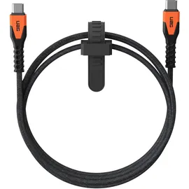 Urban Armor Gear USB-C auf USB-C 15 m Schwarz/Orange