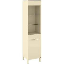Set One by Musterring Standvitrine Reno 48 x 42 x 197 cm Braun