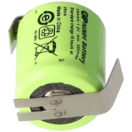 GP Akku passend für Sanyo N-110AA Akku NiMH 1/3 AA Mignon mit Lötfahne Z-Form