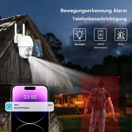 Avylet GALAYOU 4G LTE Überwachungskamera Aussen Weiß