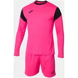 Joma Joma, Phoenix Langarm-set - Fluor Pink / Black - S