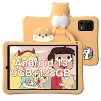 DOOGEE T20 Mini Kid Tablet für Kinder 8.4 Zoll 9GB RAM+128GB ROM Android 13 Kinder Tablet Dual 4G, 5G WiFi, 5060mAh kindertablet, Gelb