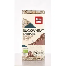 Lima Buchweizenwaffeln mit Leinsamen bio