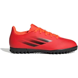 adidas X Speedflow.4 TF Multinocken-Fußballschuhe Kinder Multinockenschuhe, rot, Größe 38