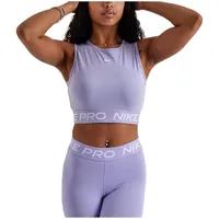 Nike Damen Pro Dri-Fit Kurztanktop lila