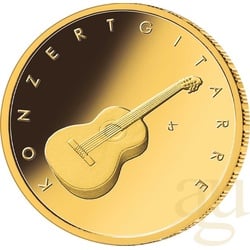 50 Euro Goldmünze Konzertgitarre 2022 (D)