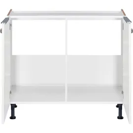 OPTIFIT Spülenschrank Tara 100 x 58,4 x 87 cm Weiß