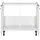 OPTIFIT Spülenschrank Tara 100 x 58,4 x 87 cm Weiß