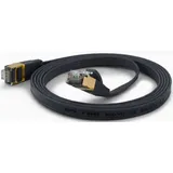 Wantec FTP-Patchkabel Cat.6A sw 7093 sw 5,0m