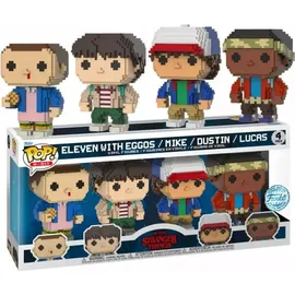 Funko POP! Stranger Things - 8-Bit Kids 4-Pack (Exclusive)