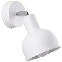 Sollux Lighting Elba Weiß - SOLLUX lighting dimmbar, opal, für Flurbereich, Metall, Wandleuchte - 19 cm - 19 cm - 17 cm