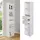 Vicco Kinderregal Robert 90 x 30 x 180 cm Holz massiv weiß