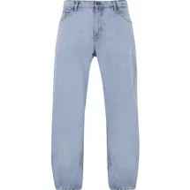 URBAN CLASSICS Heavy Ounce Straight Fit Zipped Jeans New Light Blue Washed 38