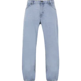 URBAN CLASSICS Heavy Ounce Straight Fit Zipped Jeans New Light Blue Washed 38