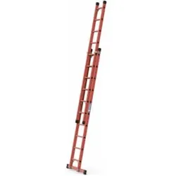 ZARGES Kst-Schiebeleiter 2-tlg. 2x10 Sprossen