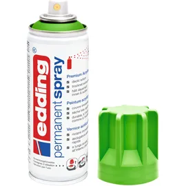 edding 5200 Permanentspray Premium Acryllack 200 ml gelbgrün matt