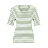 Joy Sportswear T-Shirt ALLISON in salbei stripes | Gr.: 38