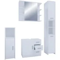 VCM Badmöbelset Badmöbel Set Zalo ll
