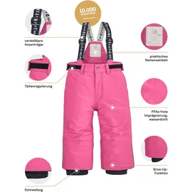 KILLTEC First Instinct by killtec Kinder Latzhose FISW 33 MNS SKI PNTS, Größe 98/04 in Pink fuchsia