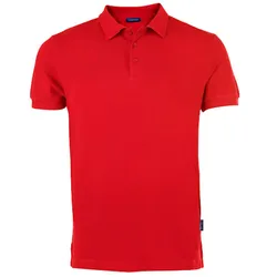 HRM Herren Luxury Polo - red - 5XL