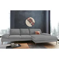 W.Schillig Eckcouch Chenille 3-Sitzer Grau