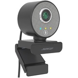 Somikon Laptop Kamera: Autotracking-USB-Webcam mit Full HD, Super-WDR, 120°, Stereo-Mikrofon