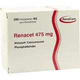 Renacare Nephromed GmbH RENACET 475 mg Filmtabletten