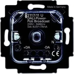 Busch-Jaeger DALI-Potenziometer-Einsatz m. integr. Netzteil 2117/11 U