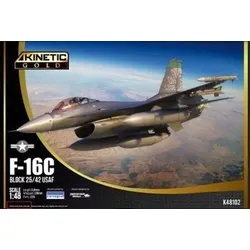 KINETIC 5348102 1:48 F-16C BLK 25 USAF