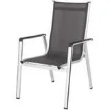 MWH Das Original Elements Stappelsessel 64,5 x 69 x 98 cm silber/anthrazit