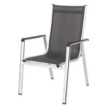 MWH Das Original Elements Stappelsessel 64,5 x 69 x 98 cm silber/anthrazit