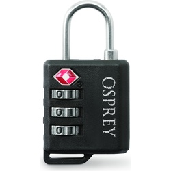 Osprey Padlock black (1) O/S