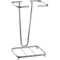 kaiserkraft | Wertstoff-Müllsackständer ohne Deckel | für Volumen 1 x 120 l | Standgestell | Edelstahl