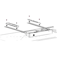 Kindermann Vesa-Halterung für KVB120, Monitor Zubehör