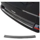 Omac Ladekantenschutz Stoßstangenschutz für VW Transporter Multivan Caravelle T6 2015-2024 Heckklappe – Edelstahl Dark Chrom