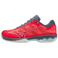 Mizuno Wave Exceed Light AC Tennisschuh, Fiery Coral 2 Damen-Tennisschuhe 38