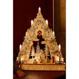 Hellum LED-Holzleuchter (F) 525021